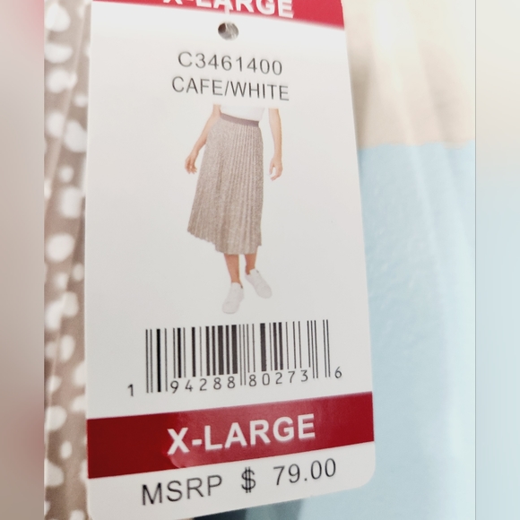 NWT Vince Camuto Pleated Midi Skirt - Picture 11 of 11